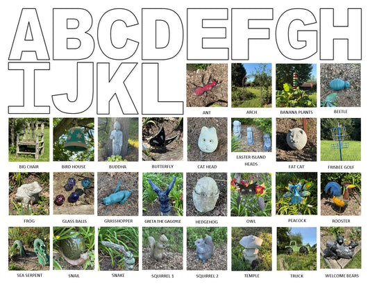 Free Scavenger Hunt for Our Garden